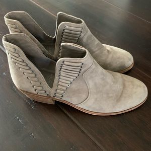 Vince Camuto Suede V cut  Booties